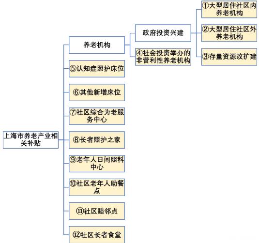 在上海办养老的政策有哪些？